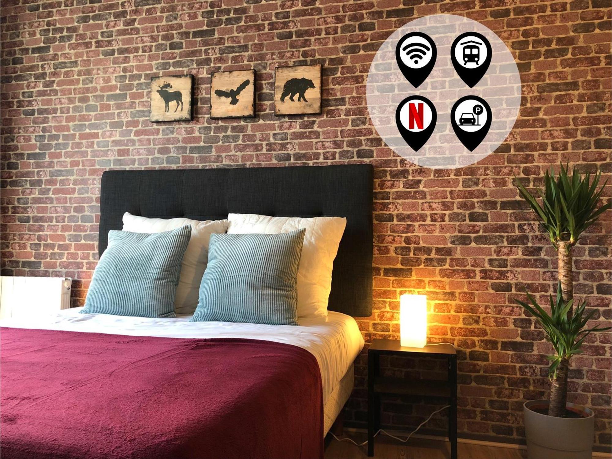 Studio Avec Balcon & Parking Gratuit - Tours Gare Екстер'єр фото